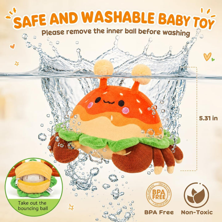 JoyCat Juguetes para bebés de 0 a 18 meses, juguete musical de cang...