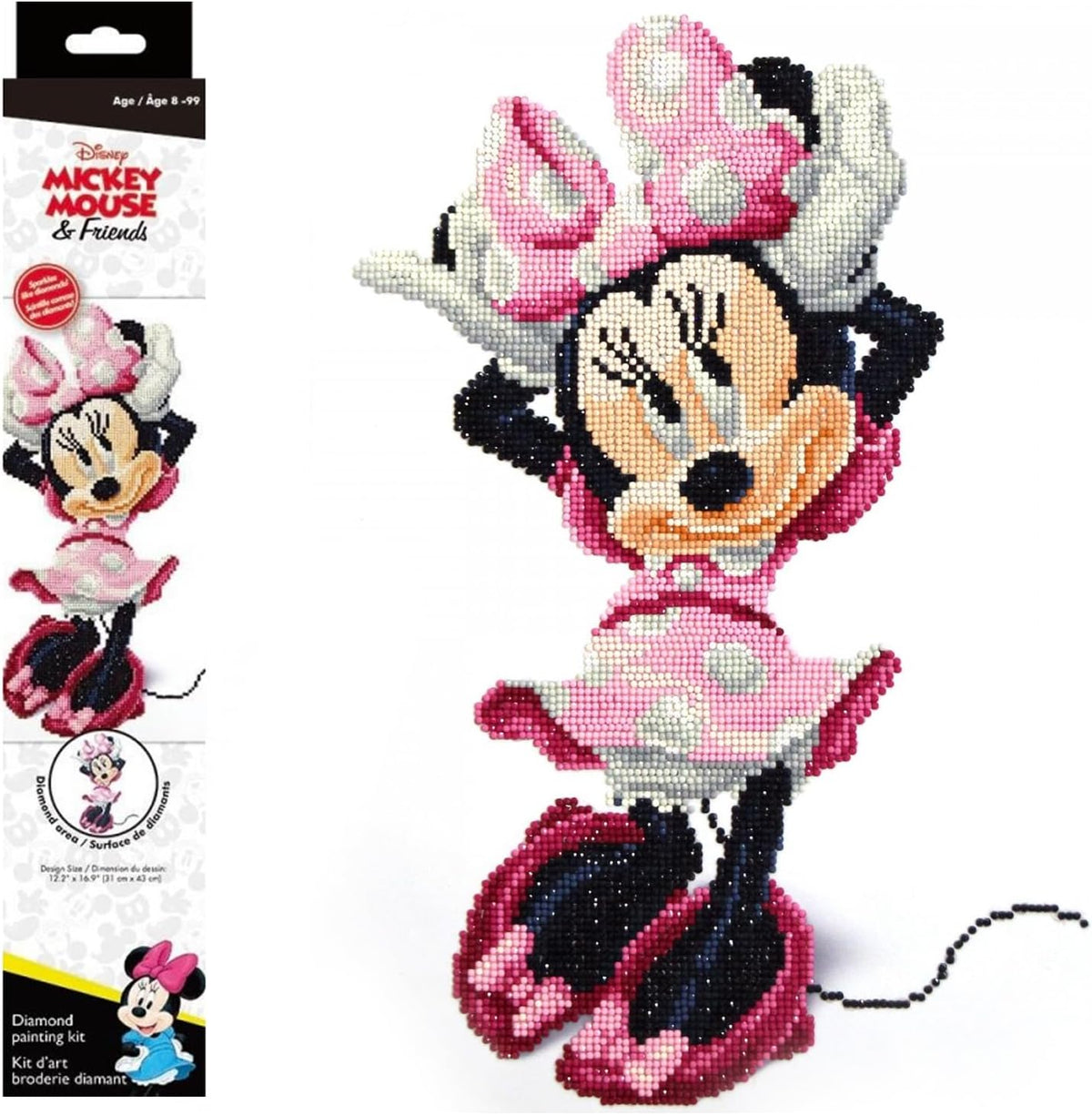 KIT de arte de diamantes Minnie