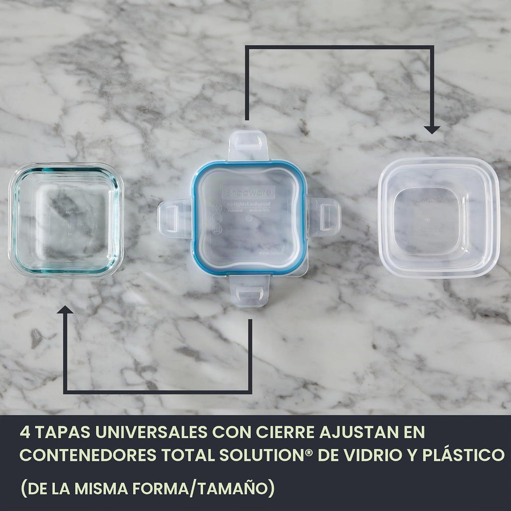 Snapware Plastic Total Solution (21 unidades) Juego de recipientes grandes