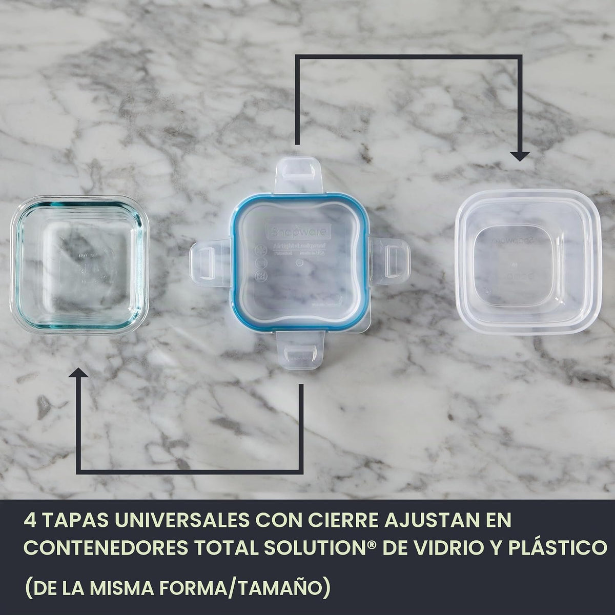 Snapware Plastic Total Solution (21 unidades) Juego de recipientes grandes