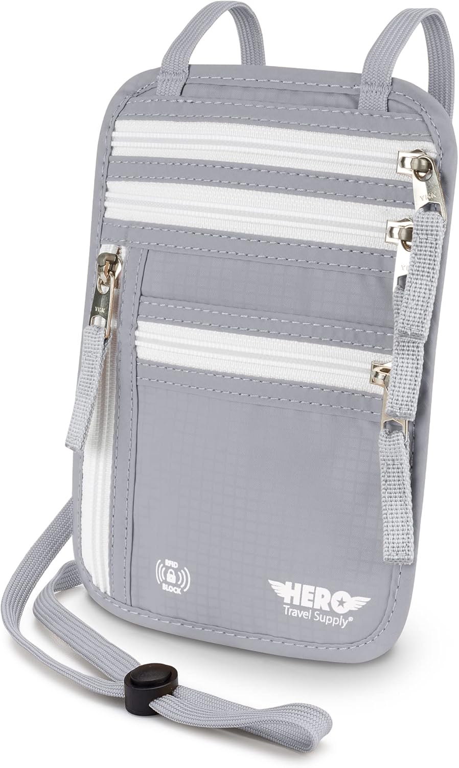 Cartera de Cuello HERO – Portapasaporte con Bloqueo RFID ...