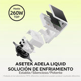 TRYX PANORAMA SE 240 ARGB BLANCO 240mm AIO Giratoria Pantalla Curva...