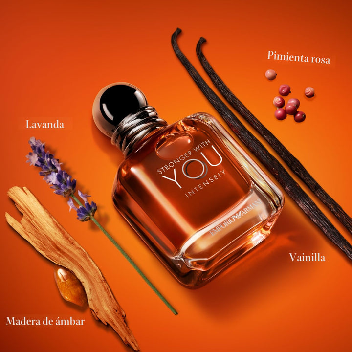Armani Beauty - Más fuerte contigo intensamente - Colonia para homb...