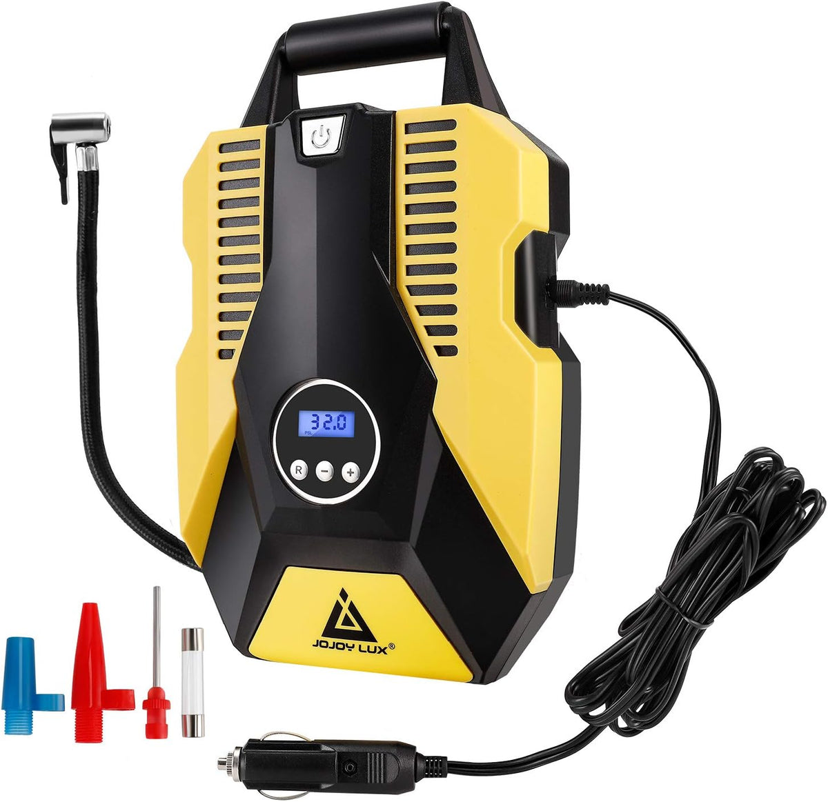 Inflador digital de neumáticos de 12 V CC Bomba de compresor de air...