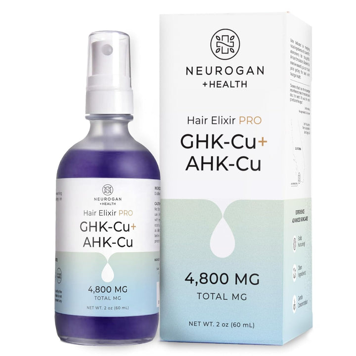 Neurogan GHK-Cu + AHK-Cu Hair Serum Pro - Suero ligero para el cuer...