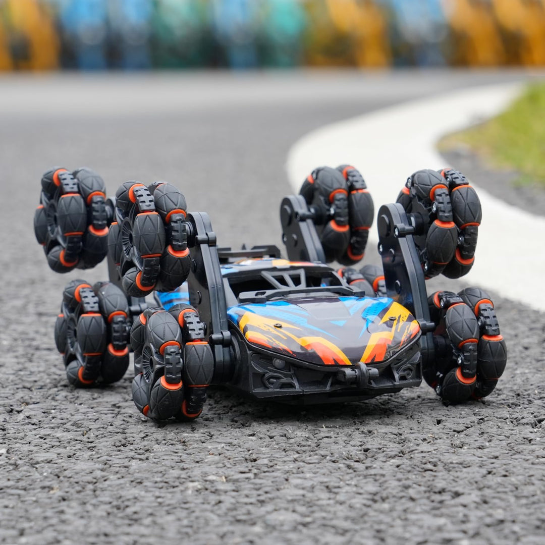 NEXBOX Enfriador de 8 ruedas controlado a mano juguetes de coche RC...