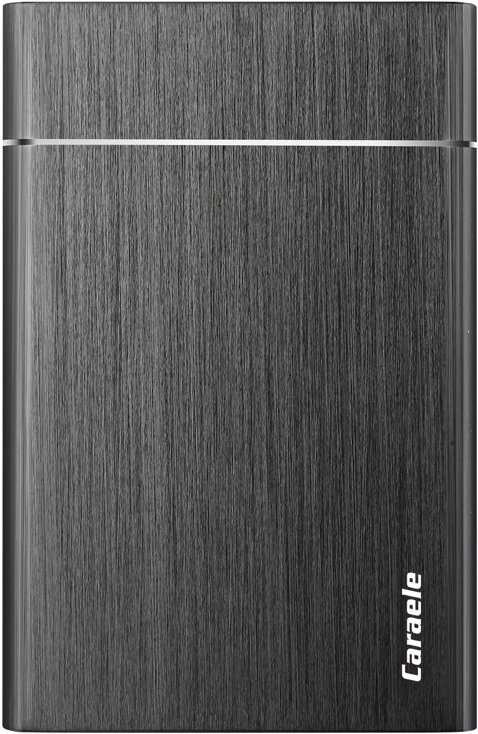 Disco Duro Externo Portátil 500GB USB 3.0 HDD Móvil para PC, Mac, Desktop, Laptop, Mac, Chromebook, Xbox One, Xbox 360, PS4 (Negro)