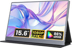 kksmart Monitor portátil de 15.6 pulgadas 1080P FHD 86% sRGB 60Hz,...