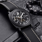 BENYAR Reloj Automático Mecánico de Esqueleto para Hombre de Vestir