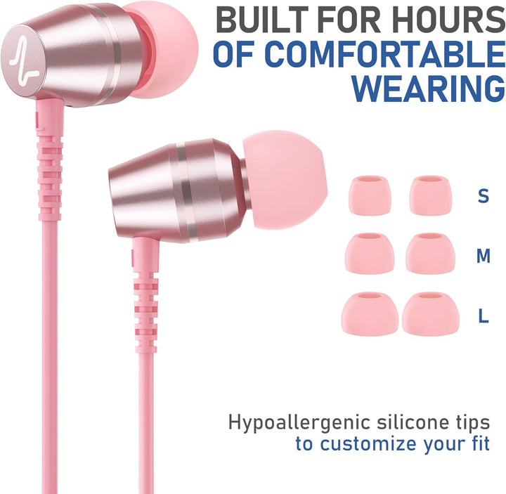 LUDOS OMNITONE Auriculares con cable in-Ear, 5 años de garantía, au...