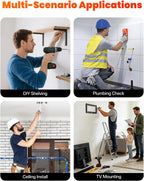 Escáner de pared del buscador de pernos, detector electrónico de pared 6 en