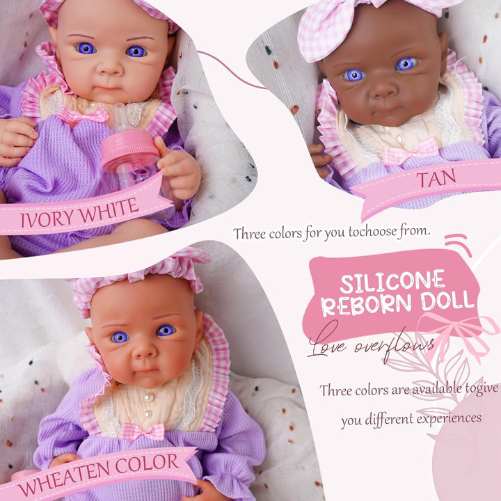 YaLuoQian Muñecas de bebé Reborn de 20 pulgadas, muñecas de bebé Re...