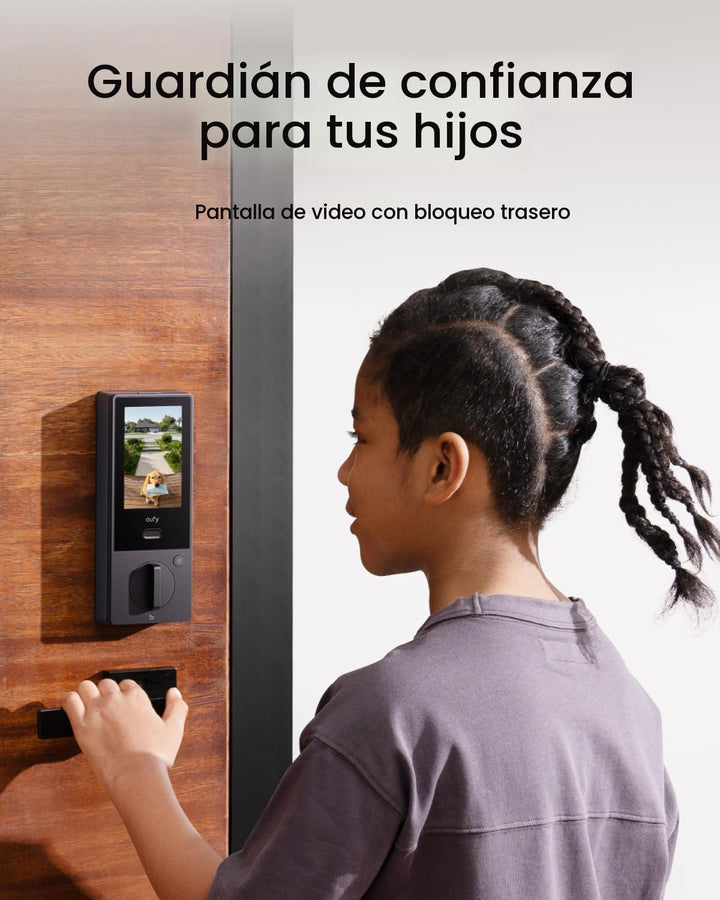 eufy FamiLock S3 Max Cerradura Inteligente con Reconocimiento de Ve...