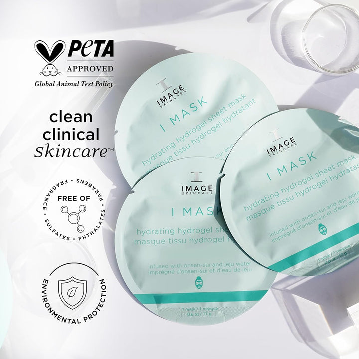 IMAGE Skincare, I MASK Mascarilla Hidratante en Hoja de Hidrogel, M...