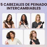 Set de cepillo secador de pelo, Wavytalk Air Sculpt 5-en-1 set de c...