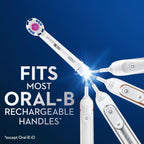 Oral-B PRO cabezal de recambio para color blanco, 3 Count, Blanco