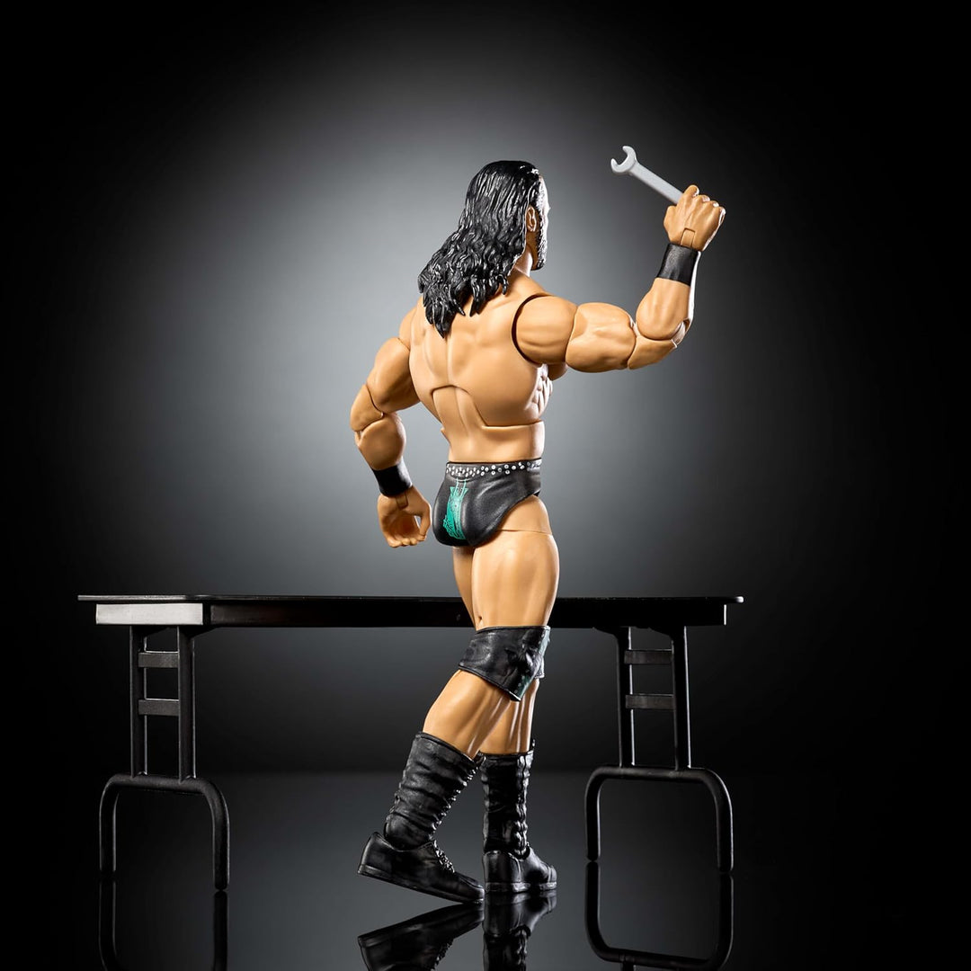 Mattel WWE Elite - Figura de acción y accesorios, serie #123, juego...