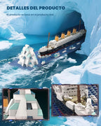 dOvOb RMS Titanic - Juego de bloques de construcción, 615 piezas, ladrillos, modelo MOC Ship Model Display Collection Kit para adolescentes y adultos, compatible con las principales marcas