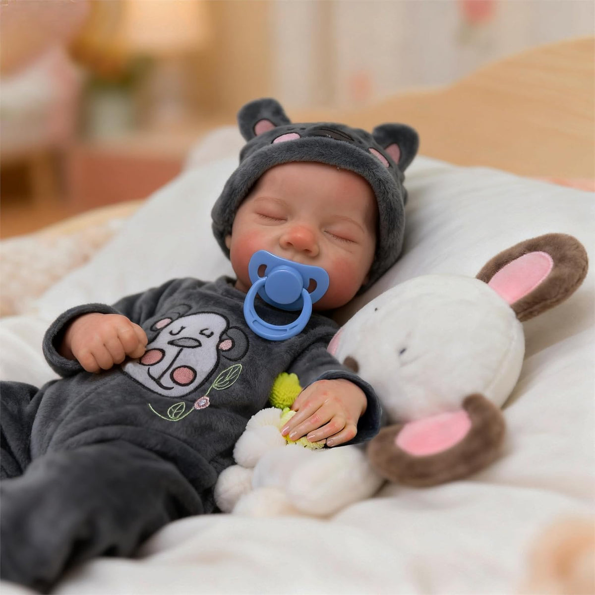 Muñecas Reborn Baby de 18 pulgadas realista con cuerpo de vinilo co...