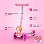 Scooter eléctrico para niños, 3 ruedas, autoequilibrante, ruedas LED iluminadas