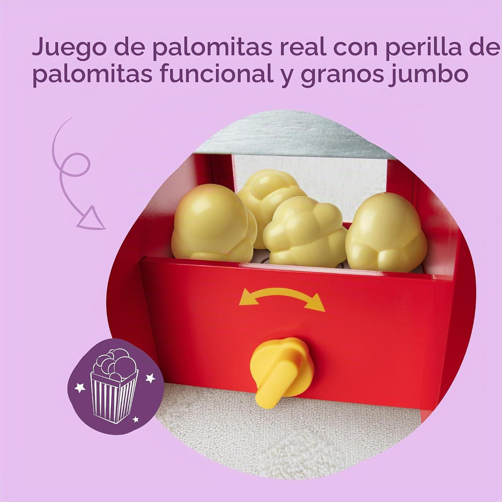 Mostrador de Comida de Juguete de Madera Disney Snacks & Popcorn de Melissa & Doug