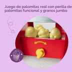 Mostrador de Comida de Juguete de Madera Disney Snacks & Popcorn de Melissa & Doug