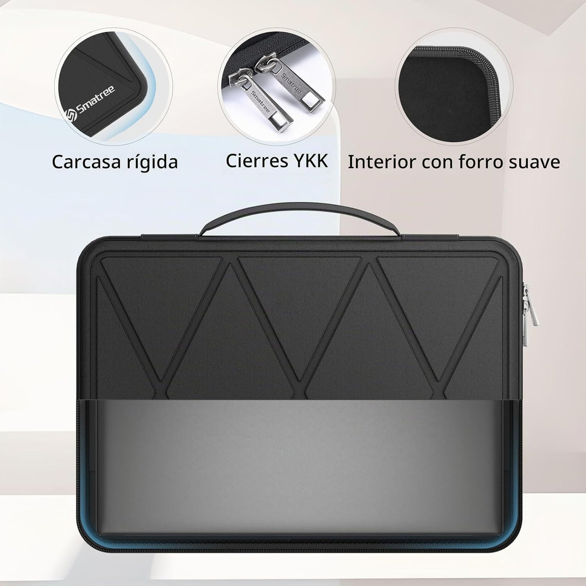Smatree M46T - Funda protectora rígida para laptop de 14 pulgadas,...