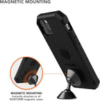 Rokform - Funda ultra resistente para Galaxy S24 + soporte magnético giratorio para tablero