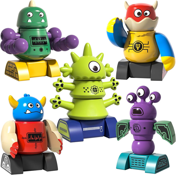 BLmukce Juguete Robot Magnético para Niños de 3-5 años, 35 Piezas J...