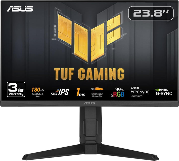 ASUS TUF Gaming Monitor 1080P (VG249QL3A) de 24" (23.8" vis...