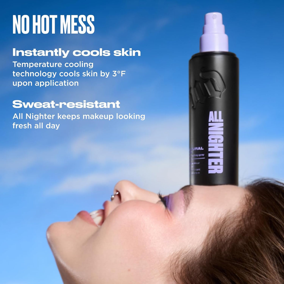 Urban Decay All Nighter - Spray fijador de maquillaje impermeable,...