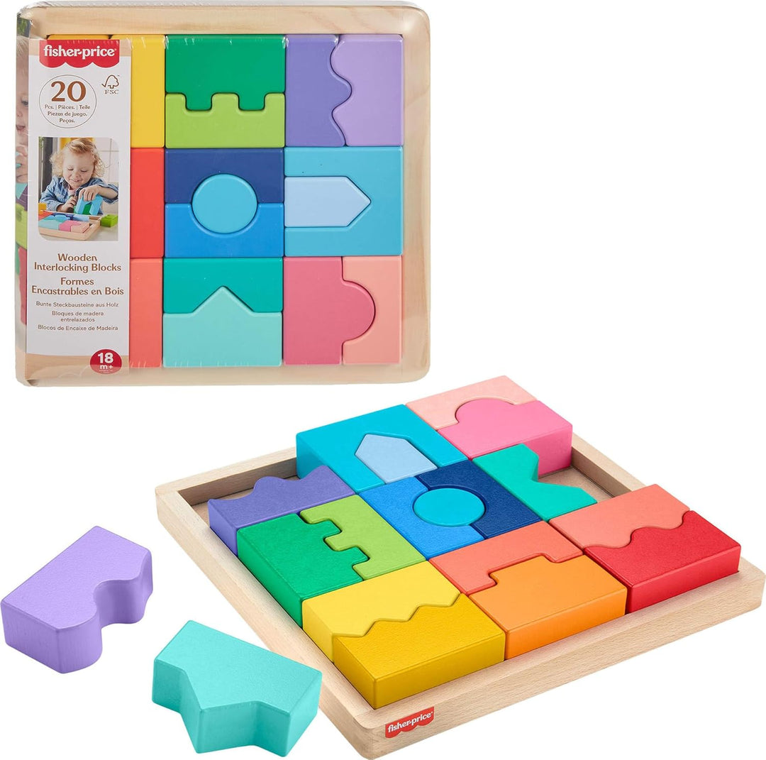 Fisher-Price Juguete de Madera para Niños Pequeños