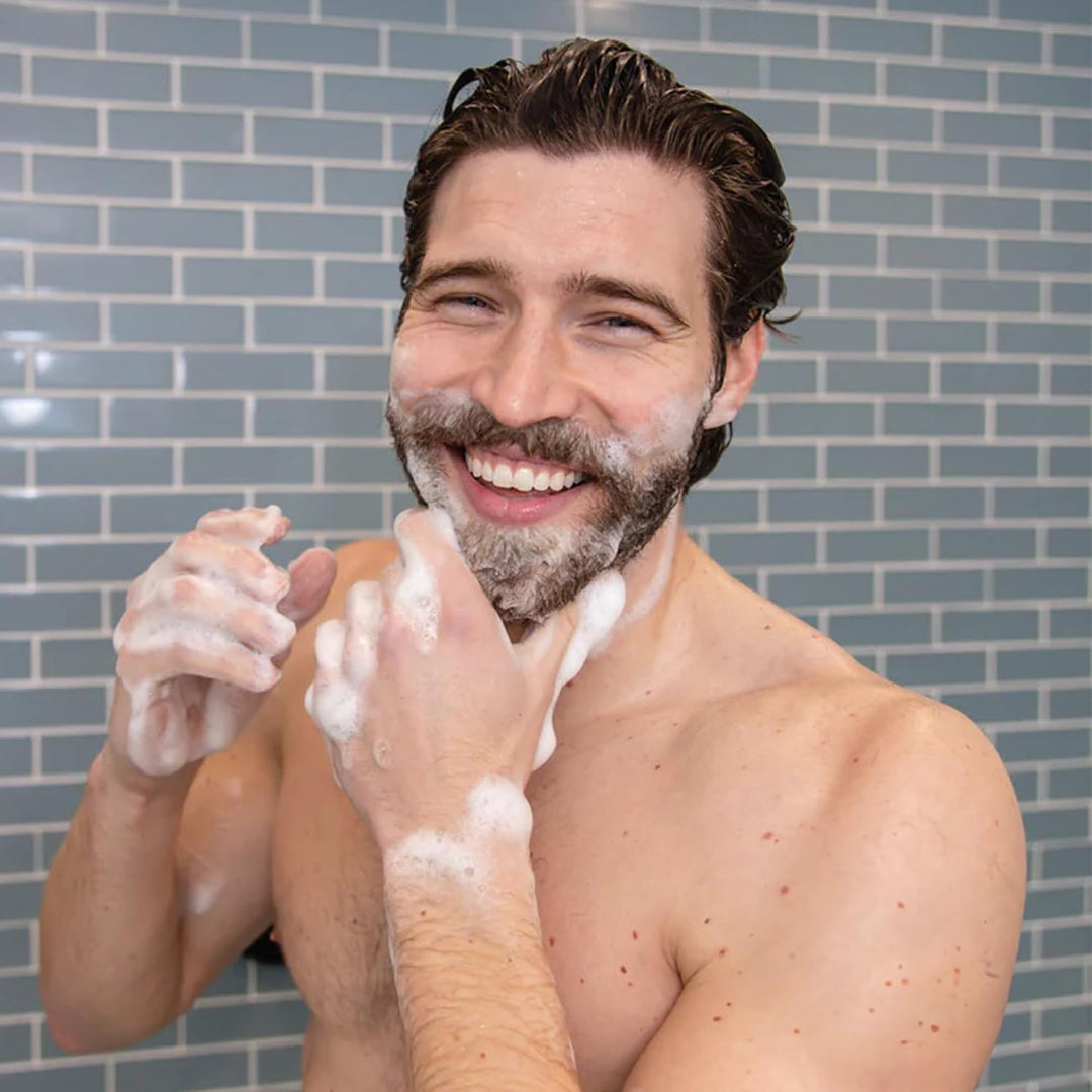 Billy Jealousy Lavado de barba para barba suave, manejable y sin en...