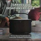 Brane Audio Brane X - Altavoz inteligente, altavoz Bluetooth inalámbrico portátil, subwoofer RAD interno, reproducción de 12 horas, resistente al agua IP57