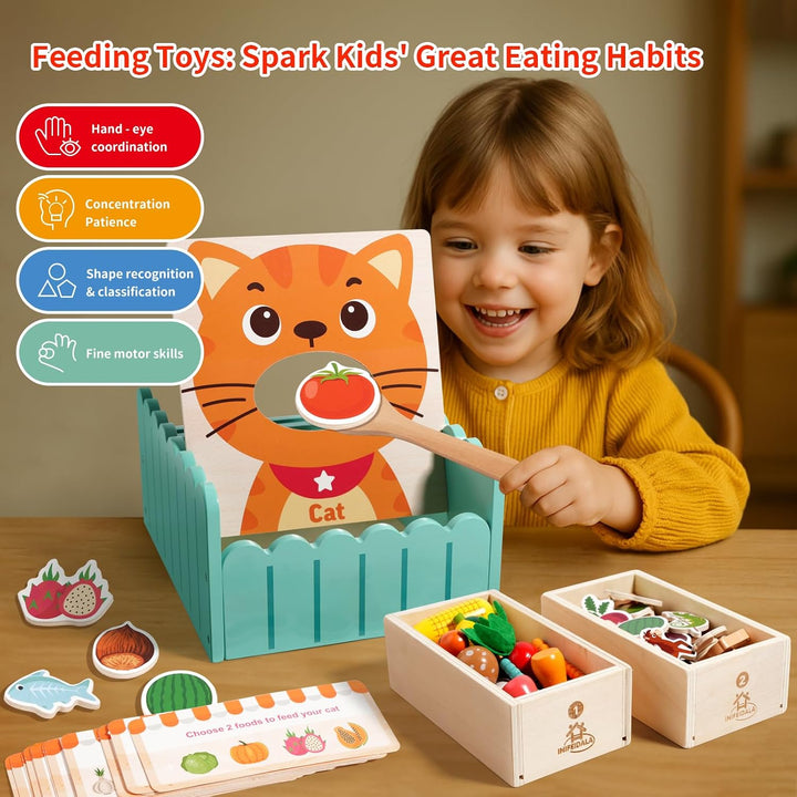 INIFEIDALA Juguetes Montessori para niños y niñas de 2, 3, 4, 5 año...