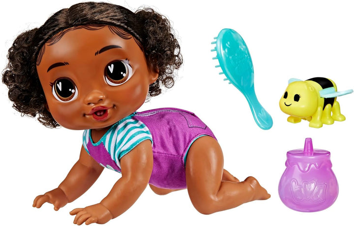 Baby Alive Crawl 'n Play Tilly Tinker Set de Muñeca Electrónica...