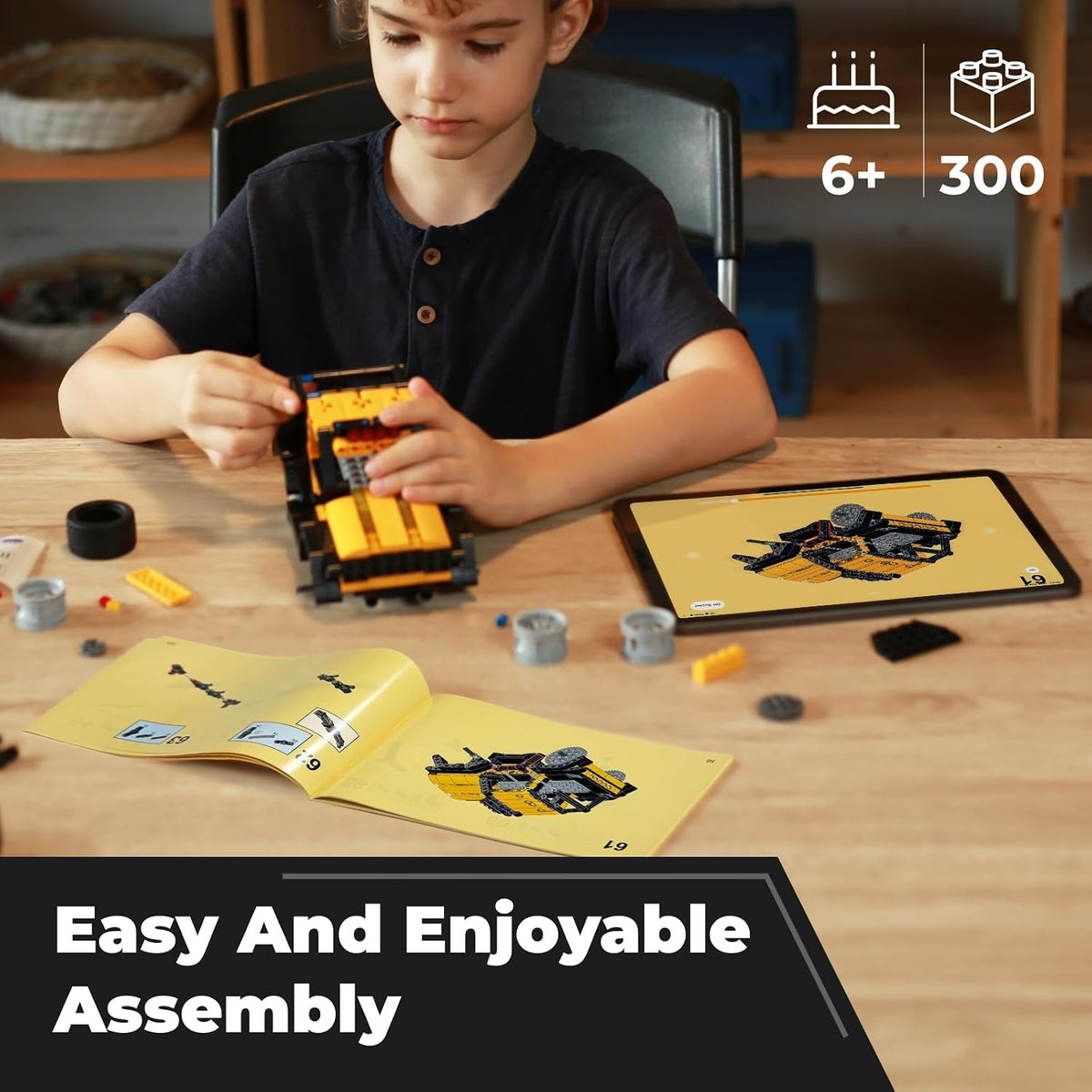 Apitor Robot R 4-en-1 STEM Robot Building Kit 300 Pieces