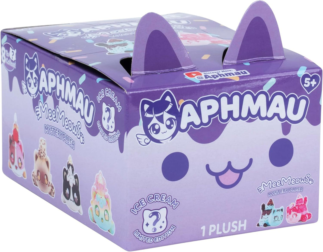 Aphmau MeeMeow Mystery Plush de 6 pulgadas Helado canal