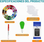Maxee 447 Color Rainbow - Hilo de bordar para punto de cruz y hacer