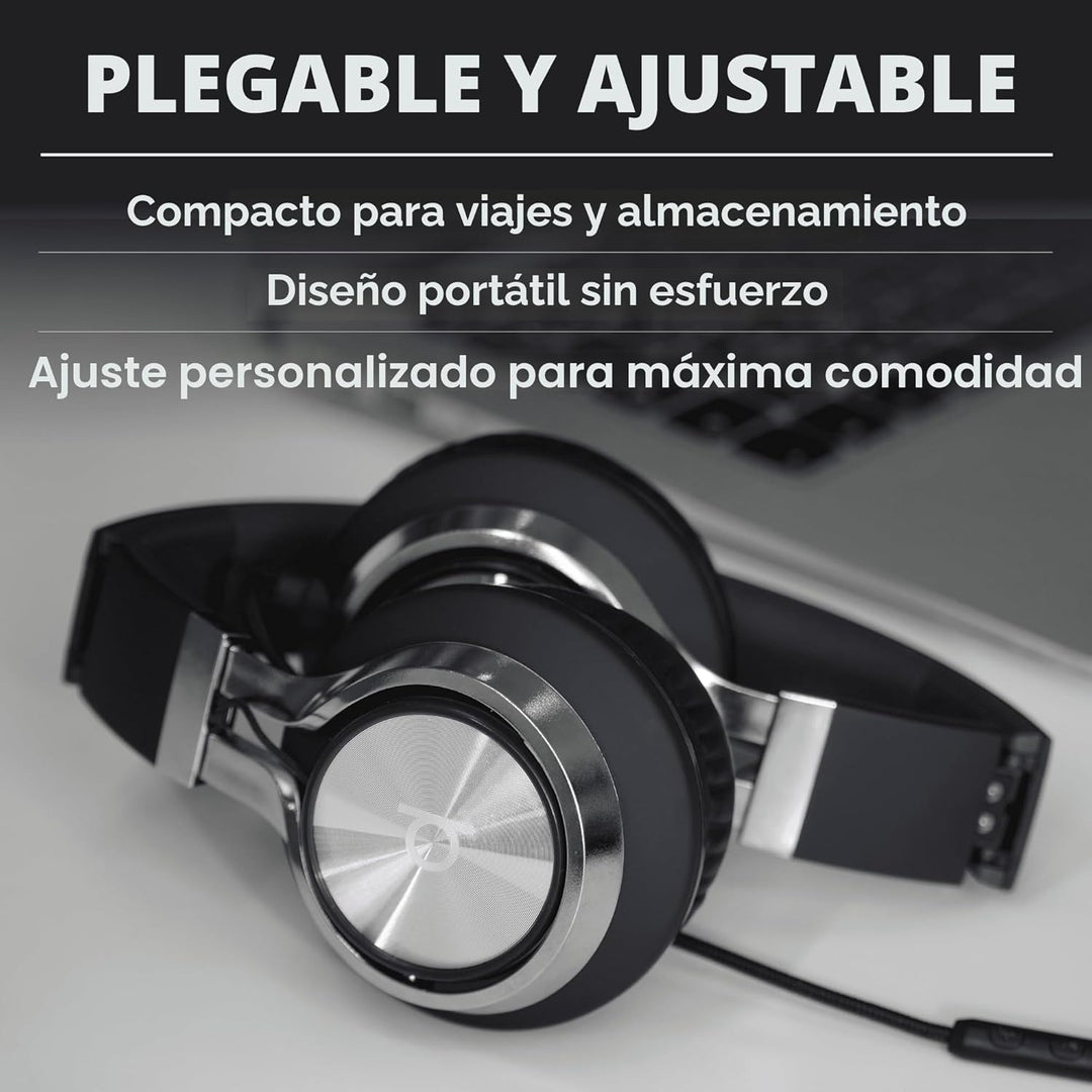 Artix CL750 audífonos plegables con aislamiento de sonido, supraaur...