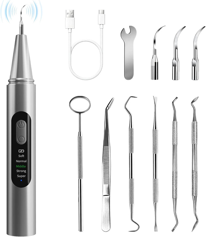 Removedor de placa para dientes, kit de limpieza de dientes, remove...