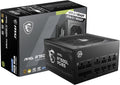 MSI MAG A650GL, Fully Modular Compact Gaming 650W Power Supply, 80+ Gold, ATX PSU