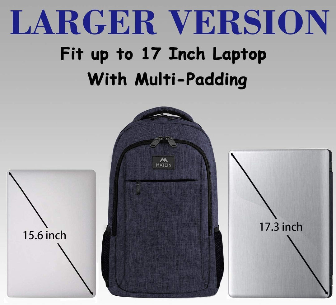 MATEIN - Mochila grande para universidad, mochila resistente para c...