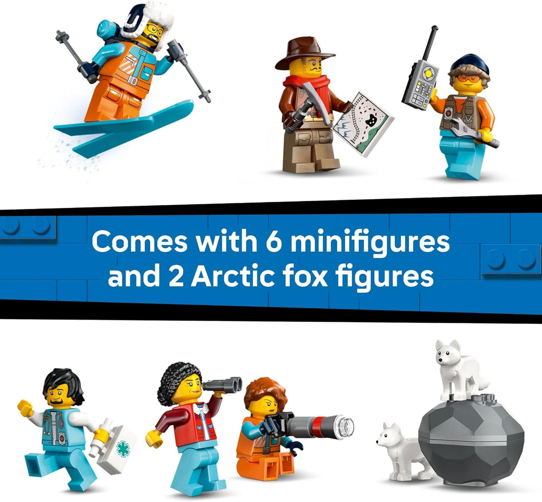 LEGO City Explorers Arctic Polar Express Train Set -