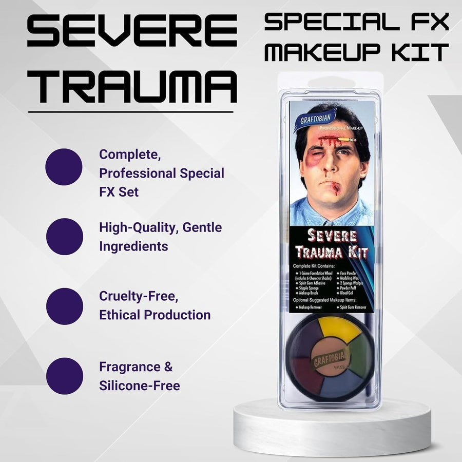 Graftobian Kit de Maquillaje de Trauma Grave