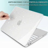 MEEgoodo Funda con purpurina para MacBook Neo de 13 pulgadas versió...