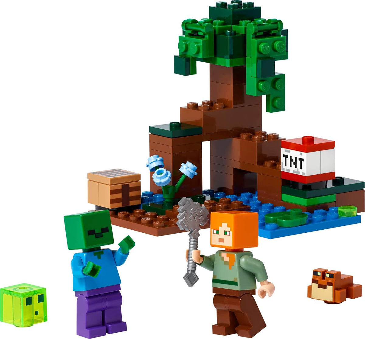 LEGO Minecraft The Swamp Adventure 21240 juguete de