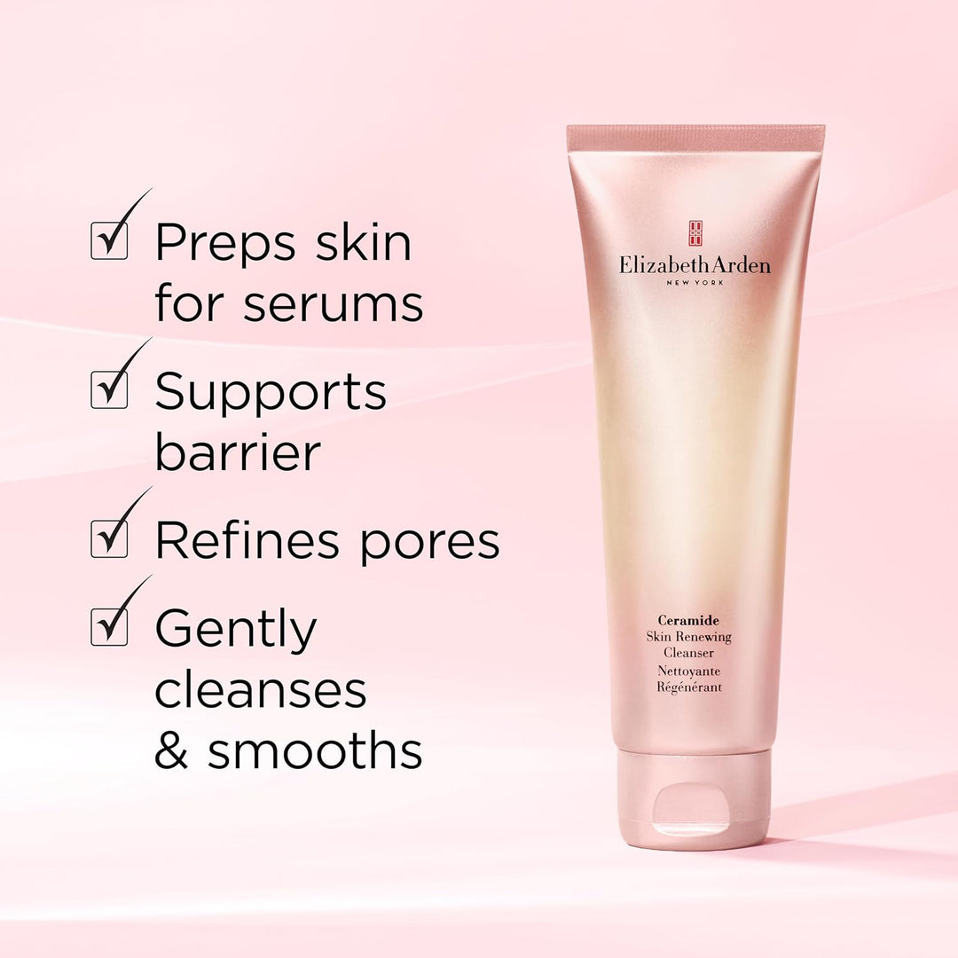 Elizabeth Arden Ceramide Skin Renewing Facial Cleanser, removedor d...