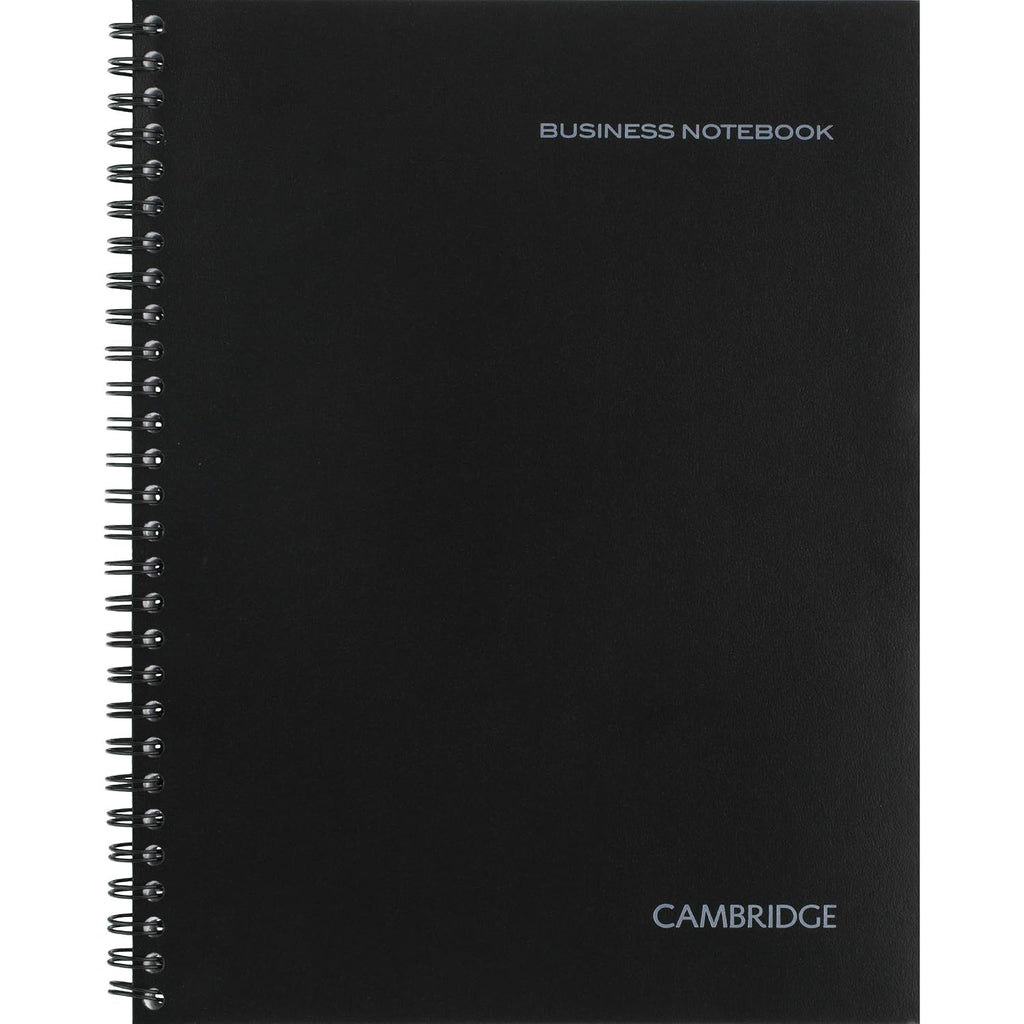 Cambridge Cuaderno de espiral profesional limitado, nuevo complemento comercial, paquete de 3, con renglones legales, tamaño de página de 6-5/8 x 9-1/2 pulgadas, 80 hojas, diario de oficina y cuaderno