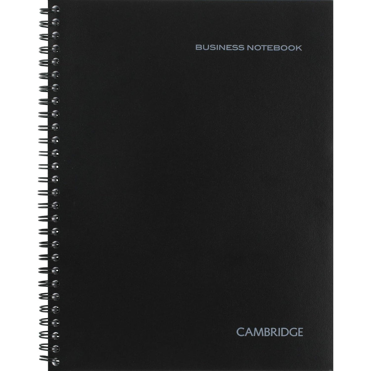 Cambridge Cuaderno de espiral profesional limitado, nuevo complemento comercial, paquete de 3, con renglones legales, tamaño de página de 6-5/8 x 9-1/2 pulgadas, 80 hojas, diario de oficina y cuaderno